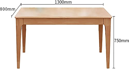 rectangular-dining-table-all-solid-wood-modern-and-simple-style-two-colors-Color-Natural-Wood-Color rectangular dining table all solid wood modern and simple style two colors Color Natural Wood Color