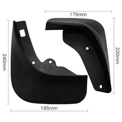 Salpicaduras de vehículos contra impactos: protección duradera Ford Focus Hatchback 4