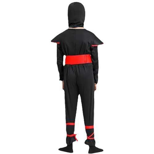 Disfraz completo ninja musculoso para niños miniatura 6