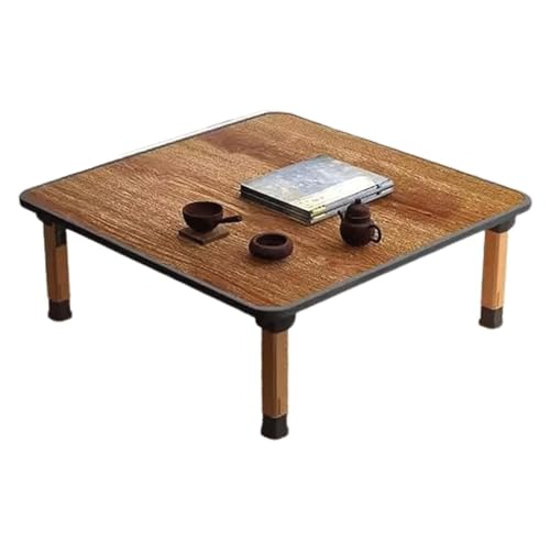 Table basse ronde réglable en MDF et pliable pour salon - 2