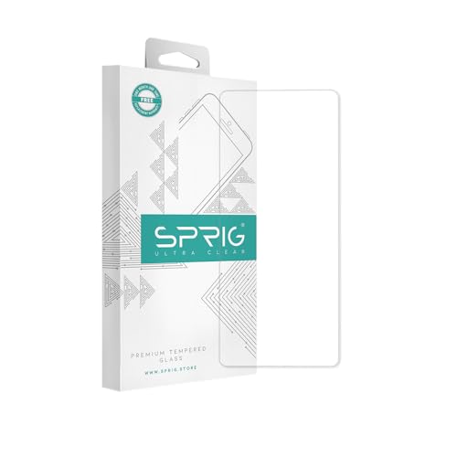 Image of SPRIG Compatible with IQOO Neo 10R ShieldCrystal Tempered Glass Screen Protector, 9H Hardness, Ultra Clear, Scratch Resistant, Edge-to-Edge Full Coverage, Bubble Free Installation (Pack of 1)