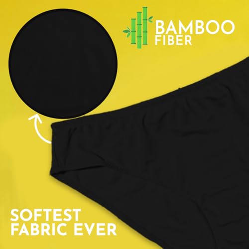 Image of HEELIUM Bamboo Underwear for Women | Ultra-Soft, Breathable & Odour-Free | 3X Softer Than Cotton | Moisture-Wicking | Ideal for Sensitive Skin & All-Day Comfort
