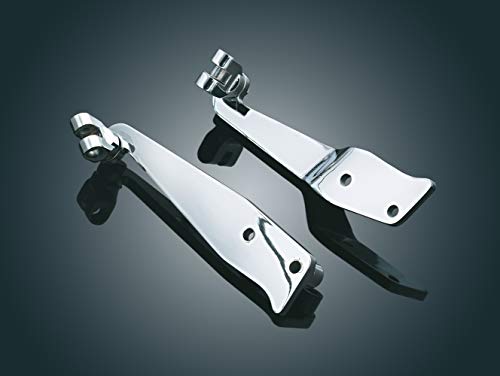 Kuryakyn 4518 Motorcycle Foot Controls: Cruise Peg Mounts for 2002-08 Honda VTX Motorcycles, Chrome, 1 Pair