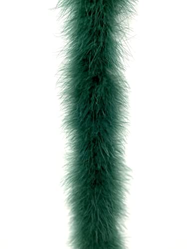 Hunter Green 22 Gram Marabou Feather Boa 6 Feet Long For Halloween Costume Craft Wedding Design Diy #TOP1