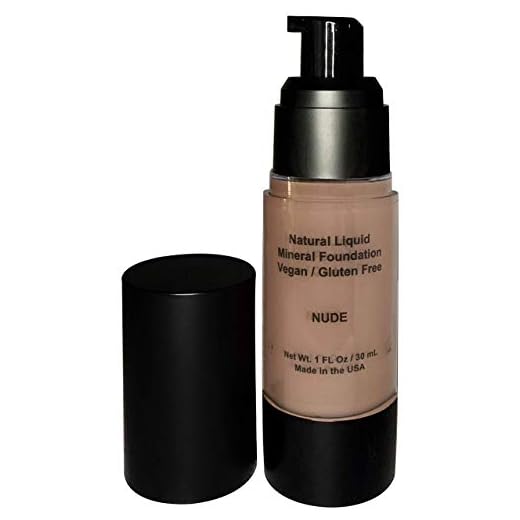 Mom's Secret 100% Natural Foundation, Organic, Vegan, Aloe Based, Natural Sun Protection, Gluten Free, Cruelty Free, Made in the USA, 1FL Oz. (Nude)