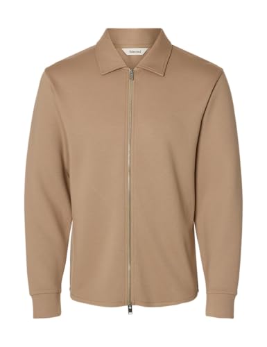 Sweat zippé doux Homme fini les vêtements rigides et froids