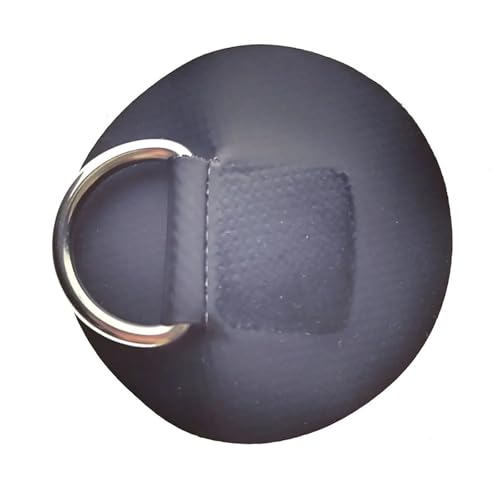 Boucle fixe acier inoxydable sur patch gonflable en PVC pour bateau - 4