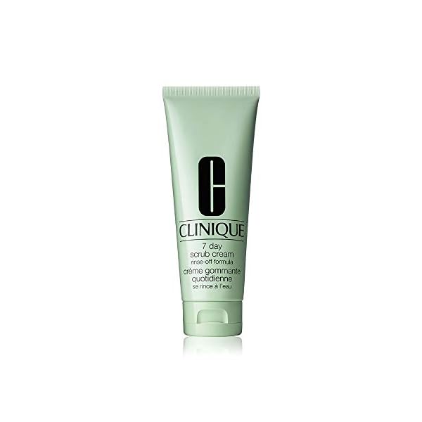 Clinique 7 Day Scrub for Unisex Cream Rinse Off Formula, 3.4 Ounce