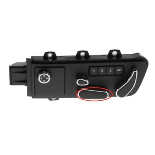 Botón interruptor de asiento para viajes confortables en Bentley Continental 3