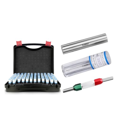 Calibre de pasador acero blanco de 3 a 4 mm juego de calibre de orificio liso 101 uds