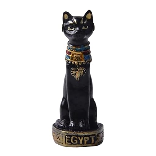 Genérico Estatuas y Figuras de Gatos | Escultura de la de la protección del Antiguo Egipto - Résine Maison Jardin Oficinas Decoración Colección Ornam | Ya disponible en tu tienda friki favorita! En mundofriki.es!