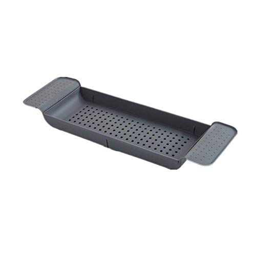 BANNBA Estante del Carrito de la Ducha Almacenamiento de baño Estante del baño estantes de Ducha sin Taladro Accesorios de baño Estante Carrito de Ducha Estante de Ducha a Prueba de óxido Gris Cover