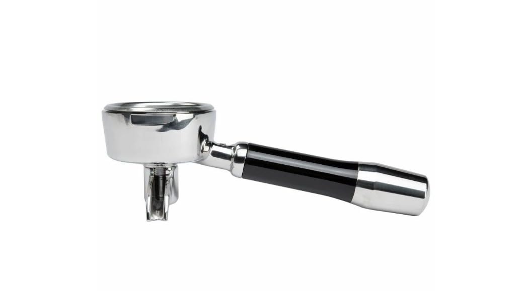 ECM 1er Siebträger Ø 58mm aus Edelstahl schwarz