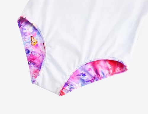 Image of Girls Swimsuits One-Piece Bathing Suits Multicolor Kids Sport Summer Beach Swimwear for 2-10 Years Old