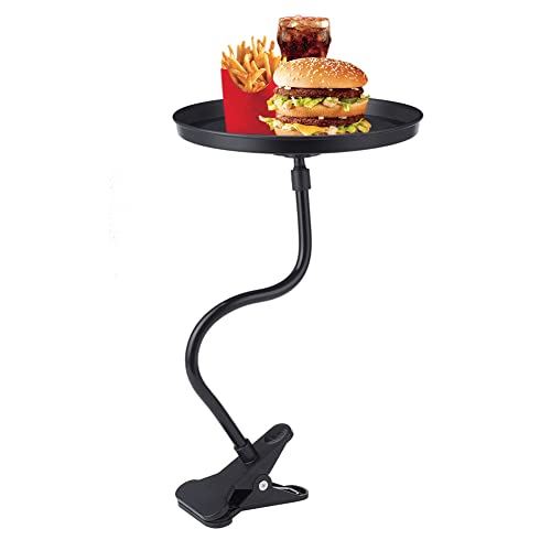 Jscarlife Car Food Tray Holder, Adjustable Car Snack Tray 360-Degree Swivel Dining Table Clip Type Storage Tray #TOP4