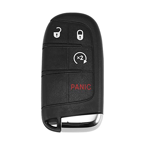 Clé M3N-40821302 433 MHz puce 4A avec ouverture de coffre 4 boutons