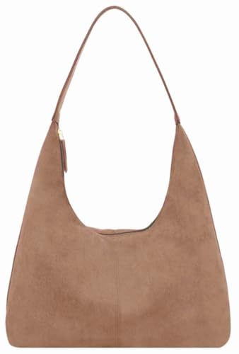 Women’s Trendy Suede Tote Bag Shoulder Bags For Women Fall