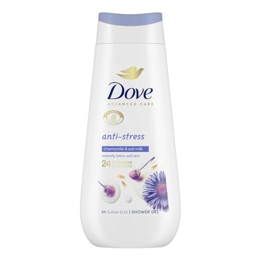 6er Pack - Dove Advanced Care Duschgel – Anti-Stress – 225 ml