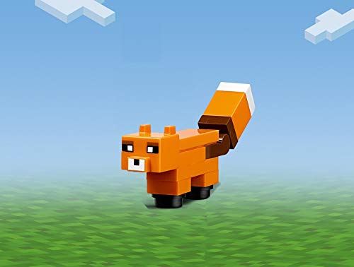 Minecraft Minifigure - Fox ?? Animal with Side Display - Lego - Immagine 2