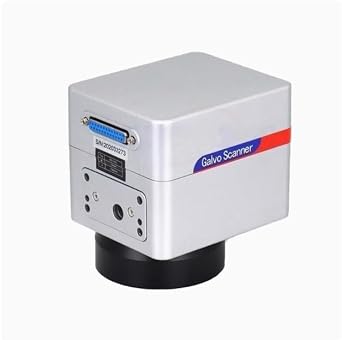 RC1001 Fiber Laser Scan Galvo Head Set 1064nm Galvanometer Scanner for Fiber Laser Marking Machine with Power Supply