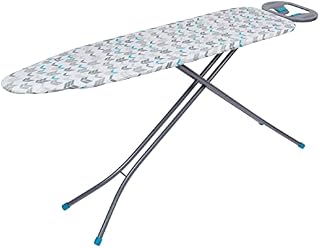 Beldray LA024398ARWEU7 Ironing Board, Approx 137 x 38cm, Adjustable Height & Iron Rest To Secure Iron In Place, Lightweight & Foldable For Compact Storage, Protective Feet, Fitted Cover, Arrow Print