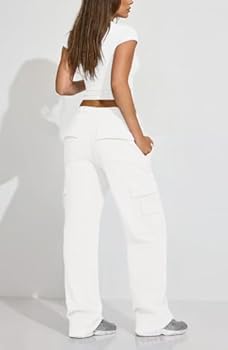 Wijde broek, cargo-stijl zwart Kids Only | La Redoute