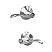 Schlage F51A ACC 625 Accent Keyed Entry Lever, Bright Chrome