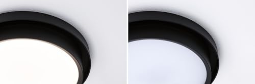 Paulmann Malik Plafoniera Led, 3-Step-Dim Nero - 6