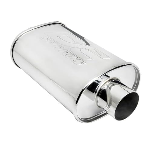 DC Sports Oval Muffler 2.5" to 2.5" by DC Sports - Used condition - US$53.06