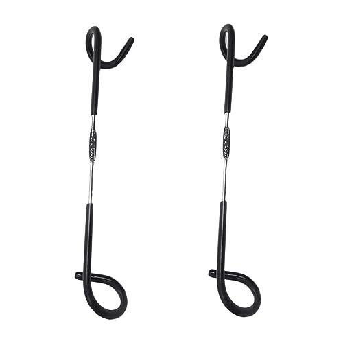 Toddmomy 2 Pcs Tent Lamp Hanging Hook Durable Outdoor Camping Lantern Hangers with Removable Design Non Slip Ends for Stability Easy to Carry and Use for Camping and Outdoor Activities