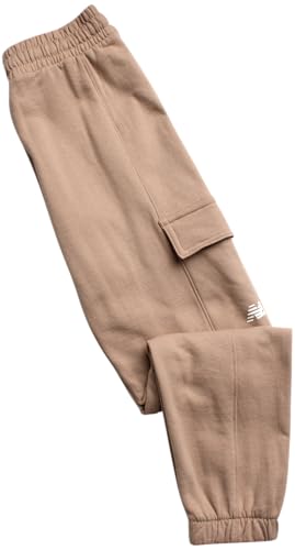 Image of New Balance Girls Sweatpants, Fleece Joggers, Drawstring Waist & Pockets | Cozy Warmth, Ribbed Ankle Cuffs, Stretchy Elastic Comfort for School, Dance, Sports & Everyday Play, Youth Kids