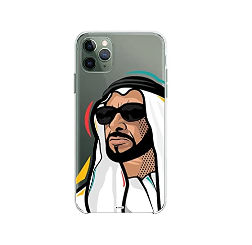 Geen Camel UAE Emirati iPhone case cover Mohammed bin Zayed Al Nahyan multicolor long lasting protection (iPhone 12 Pro MAX, Design 1)