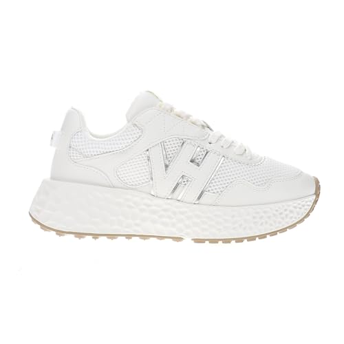 VINTAGE HAVANA Womens Starling Lace Up Sneakers Shoes Casual - White