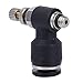 CO2 Air Adjuster, Air Pipe Adjustable Joint C02 Gas Nozzle Valve Engraving Machine Nozzle Air Valve (Trachea 6mm/Thread M5/Adjustable)