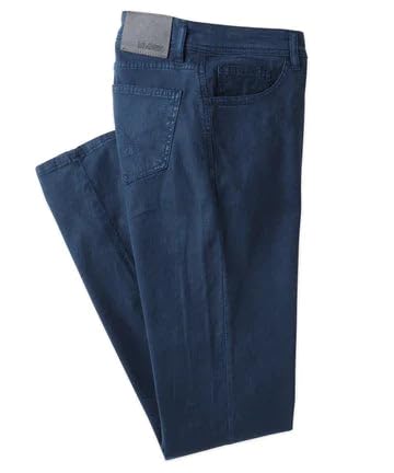 Jack Fit Brushed Blue Denim Sateen4