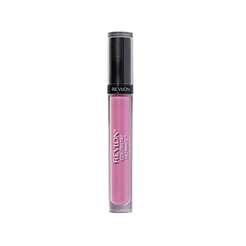 Revlon ColorStay Ultimate Liquid Lipstick, Longwear Rich Lip Colors, Wears for Up to 24 Hours, Satin Finish, 060 Ultimate Orchid, 0.1 fl oz