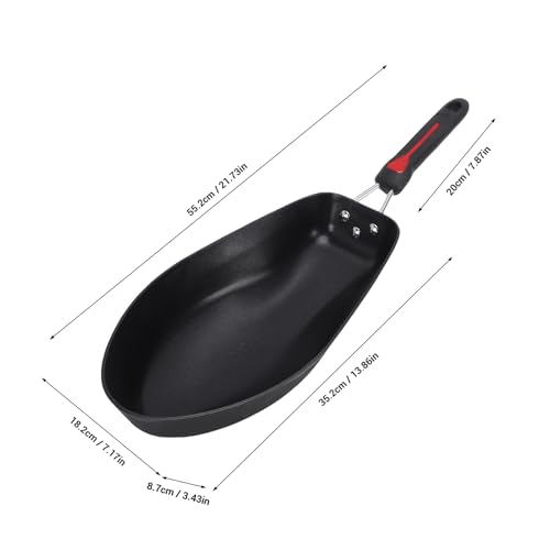 Poêle à poisson en acier inoxydable 3D antiadhésive pour cuisson uniforme - 8