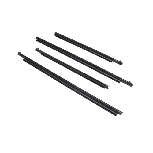 Burletes para ventanillas de Toyota 4Runner 1995-2002 negro 4 piezas 3