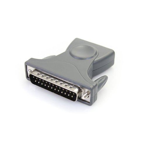 Startech.com Usb To Serial Adapter - 3 Ft / 1M - With Db9 To Db25 Pin Adapter - Prolific Pl-2303 - Usb To Rs232 Adapter Cable (Icusb232Db25),Gray #TOP2