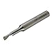 LMT Onsrud 63-760 Solid Carbide Upcut Spiral O Flute, Inch, Uncoated (Bright) Finish, 21 Degree Helix, 1 Flute, 2.0000" Overall Length, 0.1250" Cutting Diameter, 0.1250" Shank Diameter
