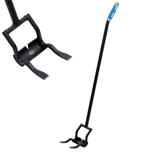 KATSU Pallet Buster 43 Inch Heavy Duty Pallet Breaker Nail Remover Deck Wrecker Best Wrecking Pry Bar for Demolishing Wooden Pallets Removing or Tearing Down Woods
