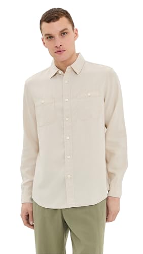 Faherty Men's The Tried and True Chambray Workshirt