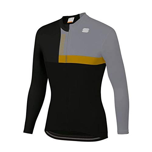 Sportful Bold Thermal Jersey - Nero/Oro