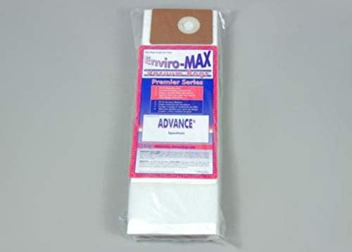 Enviro-Max 1471058500 Case of 100 Vacuum Bags Advance Spectrum, Clarke Carpmaster