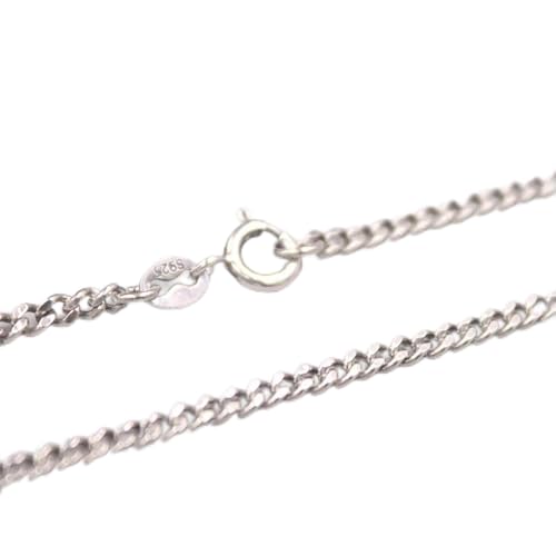 Chaîne en argent 925 femme collier gourmette 2.5mm 24 pouces pour pendentif