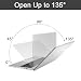 MOSISO Compatible with Honor MagicBook X16 2026 2025-2022, Plastic Hard Shell Protective Case, Crystal Clear