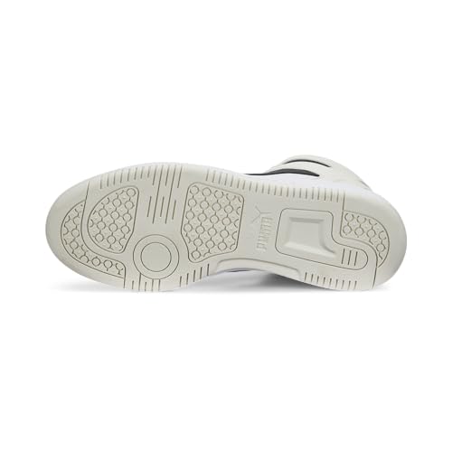 Image of Puma Men's Rebound Layup Sneaker, Vaporous Gray Black White, 12