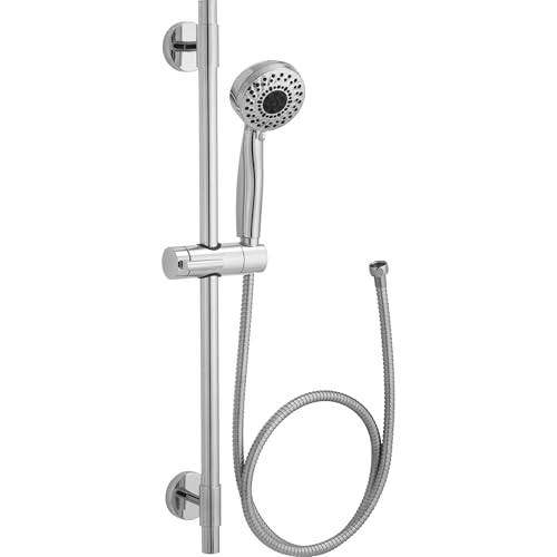 Regadera de mano multifuncional PROFLO PFHSK207GCP cromo miniatura 1