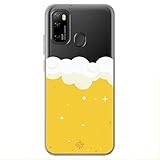 Movilshop Funda para [ Ulefone Note 9P ] Dibujo Auténtico [ Cerveza ] de Silicona Flexible Transparente Carcasa Case Cover Gel para Smartphone.
