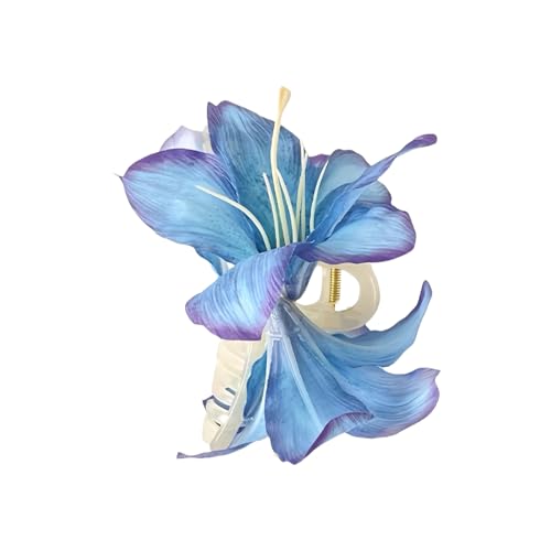 Vdaxvme Elegant Flower Hair Claw Clip for Women Girls Secure Grip Styling Accessory Hair Decoration for Wedding